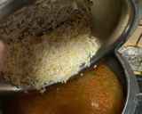 A picture of step 3 of Saatvik khichdi.