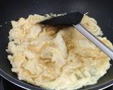 A picture of step 8 of Bitter gourd with egg.
