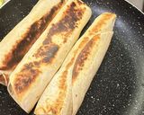 A picture of step 3 of Chicken Shawarma with Tortilla Bread.