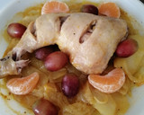 Foto del paso 8 de la receta: Pollo al microondas con salsa de mandarina y uvas