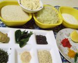 A picture of step 1 of Handvo.