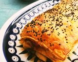 Rolada z ciasta francuskiego z mięsem mielonym krok przepisu 3 zdjęcie