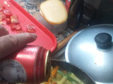 Salteado de verduras y provoleta y algo más