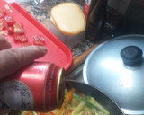 Foto del paso 3 de la receta: Salteado de verduras y provoleta y algo más