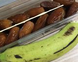 Foto langkah ke 1 dari resep Energy in a Jar - Overnight banana & kurma - kreasi oat.