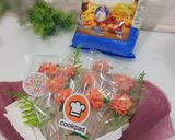 Foto langkah ke 7 dari resep Buket Kukis Semprit Tanpa Telur (Eggless Bouquet Cookies)🌺.