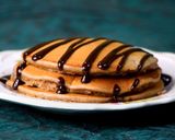 A picture of step 9 of Ramzan Special : Chocolate Pancakes for Suhoor / Iftar.