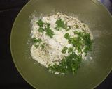 A picture of step 1 of Piaji / pyaji (odia snack).