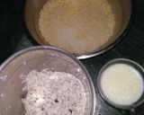A picture of step 1 of Rabri chitau Pitha.