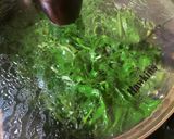 A picture of step 2 of Dhaba Style Palak Paneer.