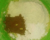 A picture of step 3 of Choco-nuts cookies.
