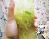 Foto langkah ke 3 dari resep Timun serut + madu.
