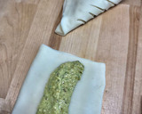 Foto del paso 7 de la receta: Sfogliatelle con nutella de pistacho casera