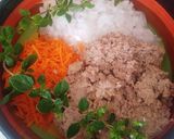 Foto del paso 1 de la receta: Spaghetti con albóndigas de atún al jugo