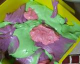 Kek marble kukus moist