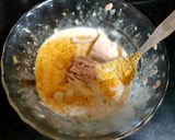A picture of step 1 of Lemon Garlic Smoked Tuna Chaat.