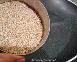 A picture of step 1 of Tahini Dip.