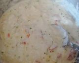 A picture of step 3 of Suji chilla.