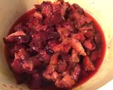 Une image de l'étape 1 de Compote de pêches de vigne aux noix et vanille.