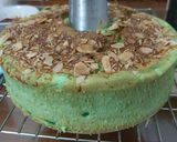 Foto langkah ke 6 dari resep Chiffon Pandan Putih Telur lembutnya pooll no bau telur.