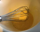 Une image de l'étape 6 de Flan pâtissier aux myrtilles pâte brisée au curaçao.