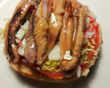Foto del paso 16 de la receta: Montadito de huevas de sardinas, marinadas en sal y zumo limón