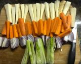 A picture of step 2 of Roast root vegetables.