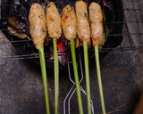 Foto langkah ke 4 dari resep Sate lilit ayam.