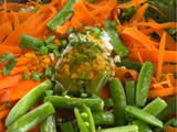 Spicy Honey Lemon Lettuce Salad