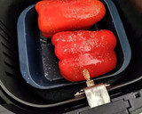 Foto del paso 1 de la receta: Pimientos morrones asados en freidora de aire