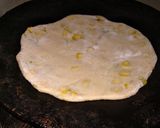A picture of step 5 of Sweet corn paratha.