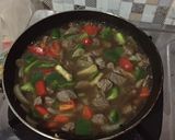 Foto langkah ke 8 dari resep Sapi lada hitam.