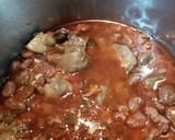 Foto del paso 3 de la receta: Arroz caldoso con bacalao, alcachofas y habas
