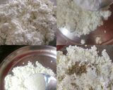 A picture of step 4 of Chhenajhilli modak.