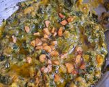 A picture of step 4 of Besan Methi ki sabji.