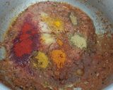 A picture of step 4 of Lima beans curry (Pavta Bhaji).