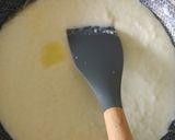 A picture of step 3 of Rose Coconut Burfi.