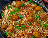 सोयाबीन फ्राइड राइस (Soybean fried rice recipe in hindi) रेसिपी चरण 10 फोटो
