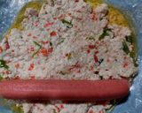 Foto langkah ke 3 dari resep Egg roll tahu sosis.