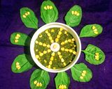 A picture of step 5 of Corn Palak Curry.