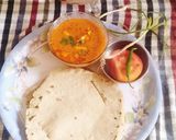 A picture of step 6 of JOWAR BHAKRI 😋😋 jowar roti.