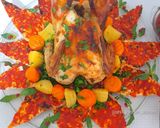 صورة لخطوة 2 من وصفة دجاج مشوي بالزبدة والثوم والاعشاب 😍🍗