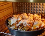 Foto langkah ke 6 dari resep Chicken fajitas nachos.