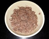 A picture of step 1 of Chocolate surprise.