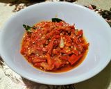 Foto langkah ke 4 dari resep Sambal Bawang untuk Ayam Balado atau Dendeng Balado.