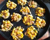 A picture of step 6 of Potato corn cheez Aappe.