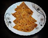 A picture of step 5 of Gud paratha with multigrain flour.