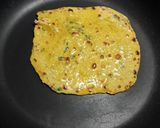 A picture of step 8 of Methi thepla.