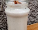 A picture of step 2 of Fura milkshake.