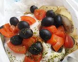 Foto del paso 5 de la receta: Merluza en papillote con aceitunas negras y tomate